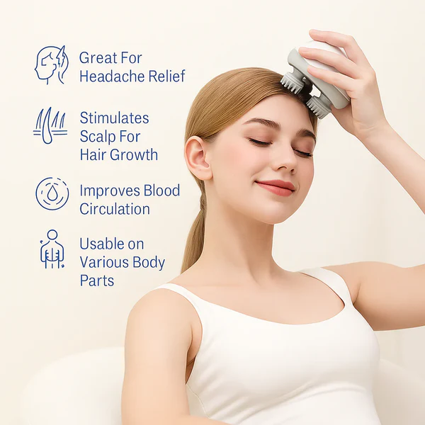 Electric Scalp Head Massager